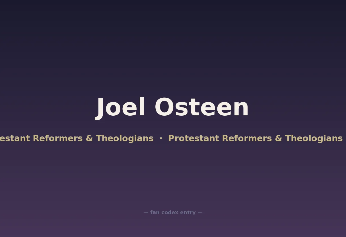 Joel Osteen
