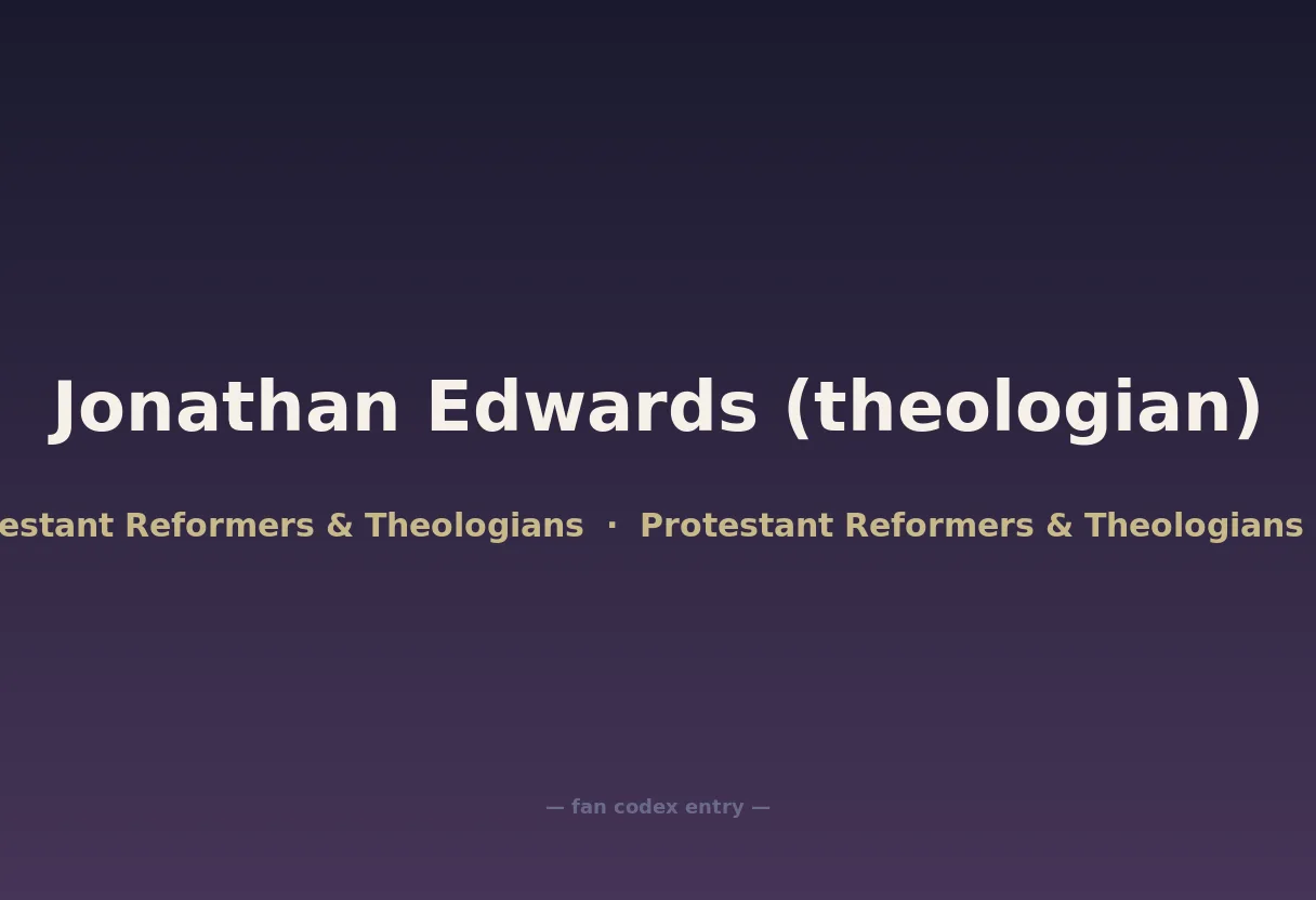 Jonathan Edwards (theologian)