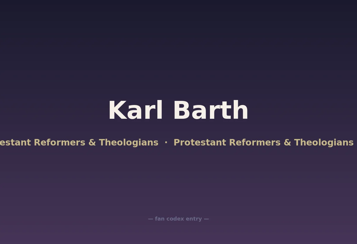 Karl Barth