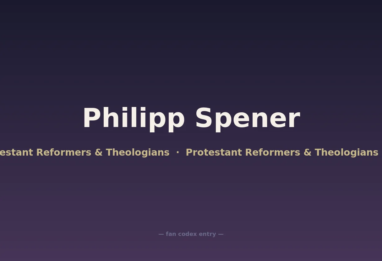 Philipp Spener